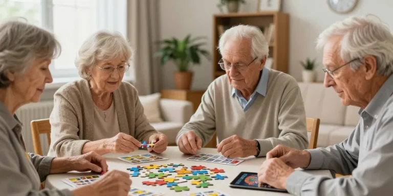 activités cognitives pour personnes âgées