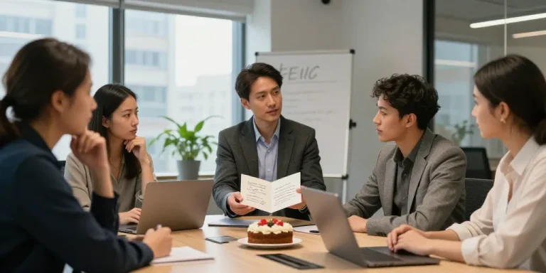 mots de départ entreprise
