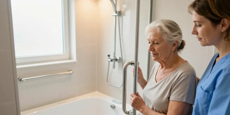 baignoire avec douche intégrée