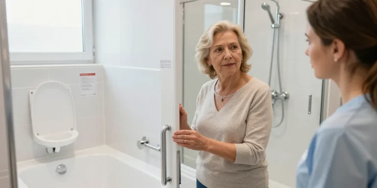 baignoire porte senior