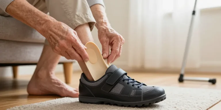 chaussure pour semelles orthopédiques