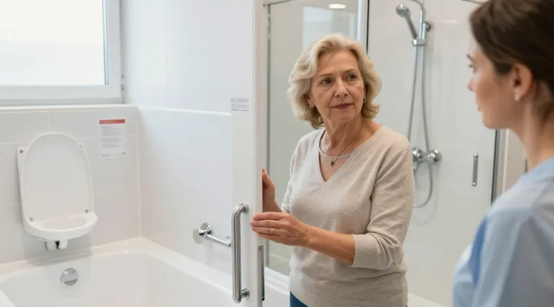 baignoire porte senior
