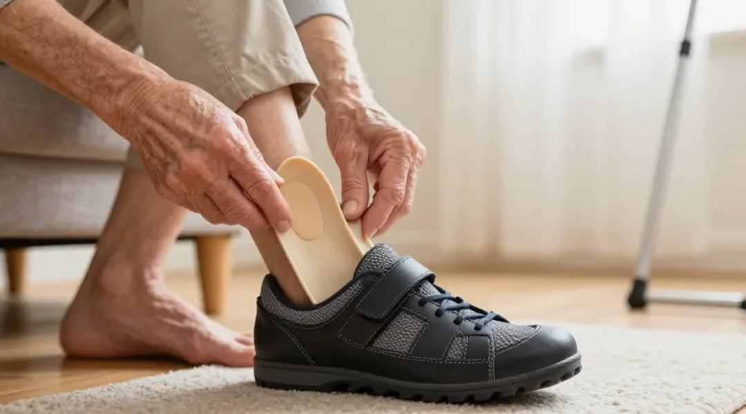 chaussure pour semelles orthopédiques