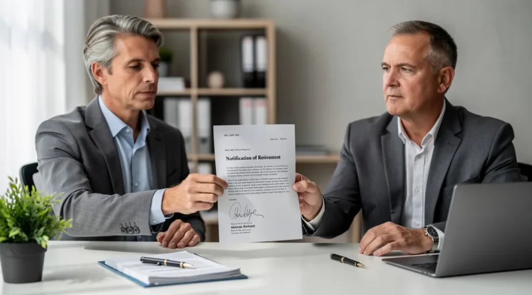lettre de depart en retraite pour employeur
