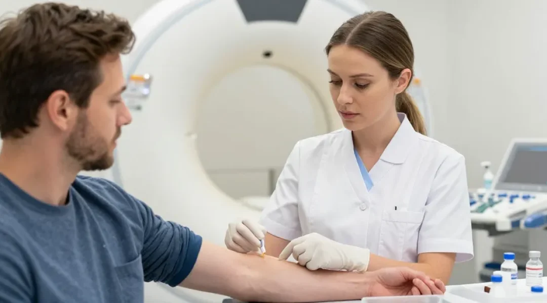 prise de sang créatinine avant scanner à jeun